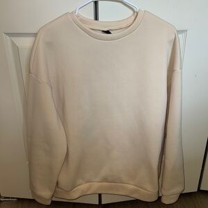 SHEIN Unisex Cream Sweater